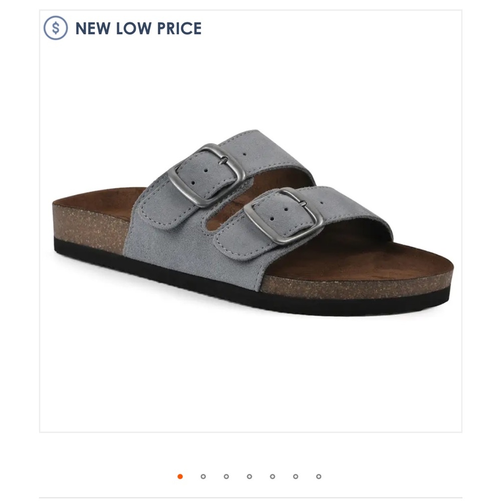 Comfortable Women's Helga Leather Footbed Sandal